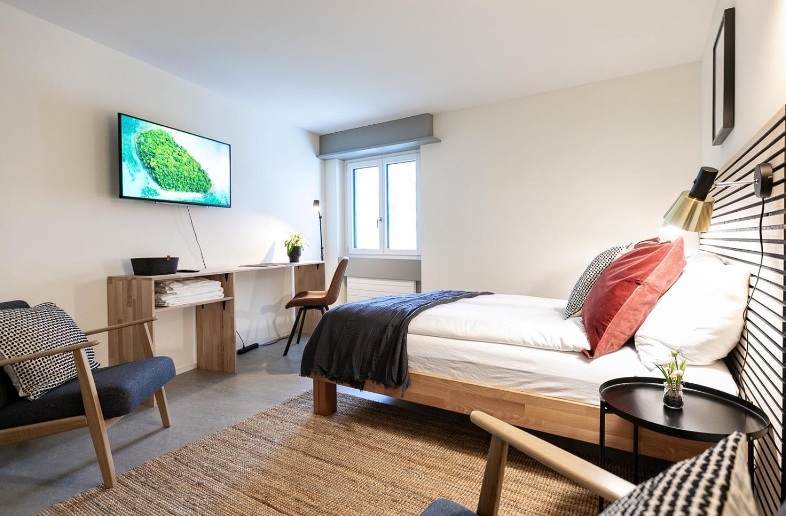Inn Joy Apartments - Sankt Gallen Center Екстер'єр фото